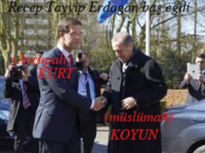 Recep Tayyip Erdoğan Başeğerken