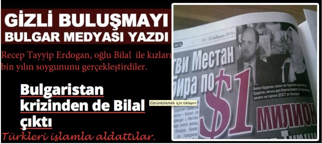 Recep Tayyip Erdogan, oğlu Bilal ile kızları bin yılın soygununu gerçekleştirdiler. Türkleri islamla aldattılar.